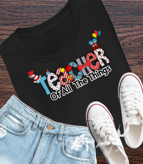 Teacher Cat In The Hat T-Shirt product image (1)