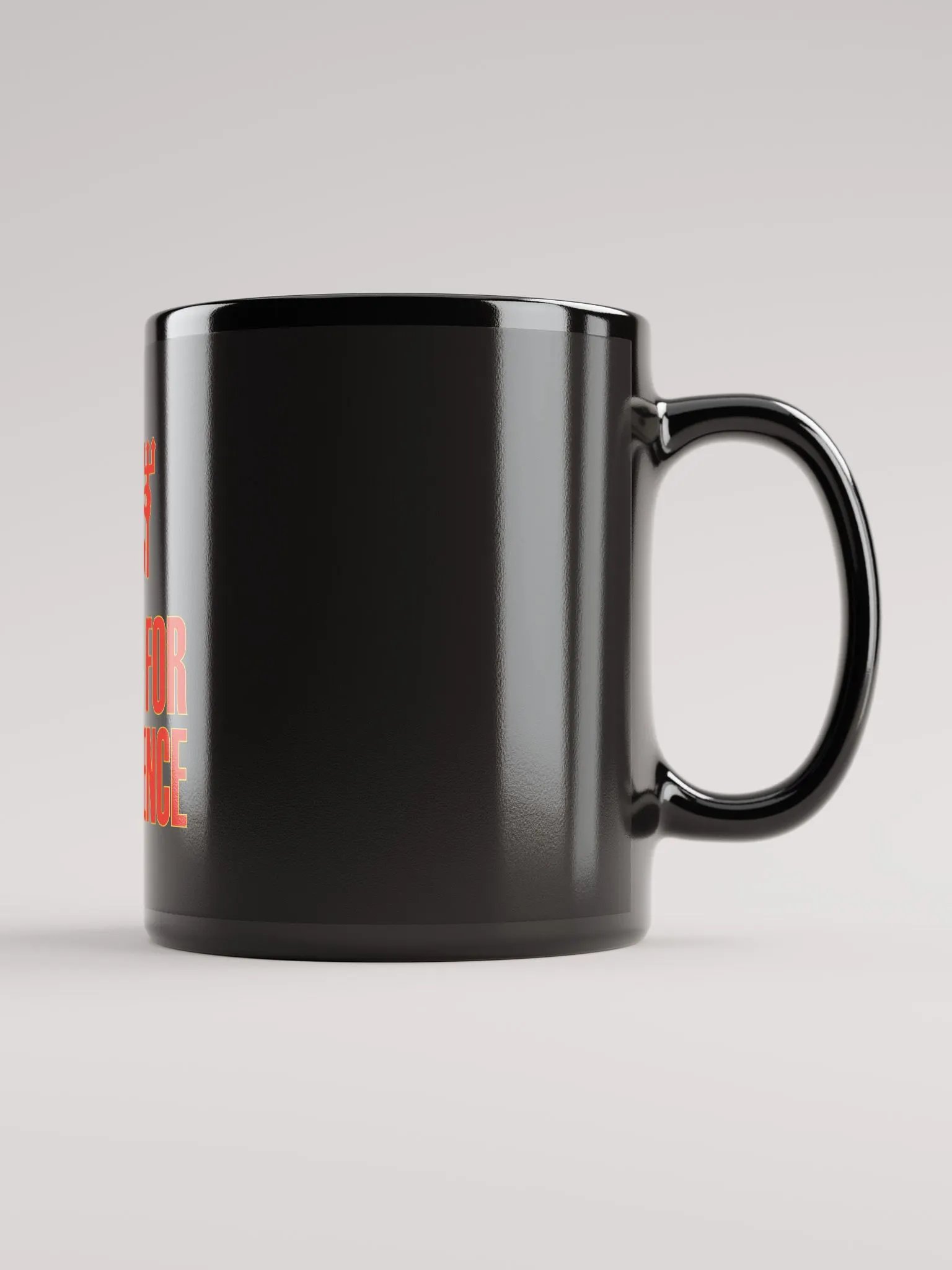Manchester United - Settle For Excellence - Black Glossy Mug product image (3)