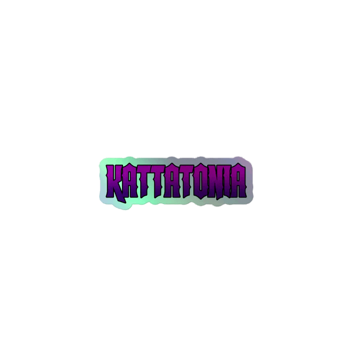 Holographic Sticker - Kattatonia product image (1)