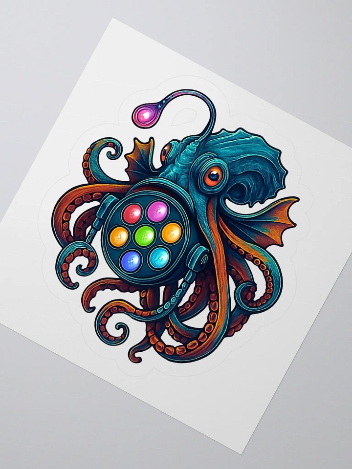 Theatrically Jerry: Deep Sea Series "Angler Light" Stickers product image (4)