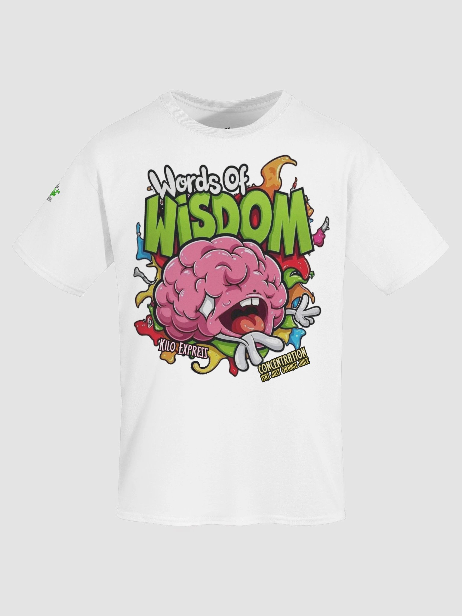 Kilo Express - Words Of Wisdom Orange Juice Tee product image (43)