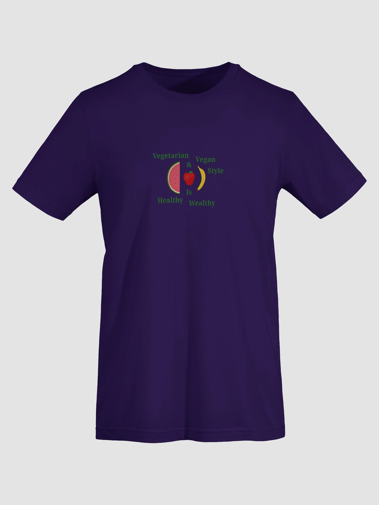 Healthy & Wealthy Vegetarian Style T-Shirt product image (7)