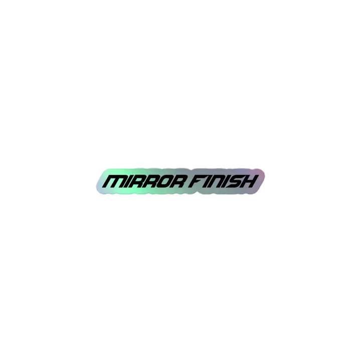 Mirror Finish Holo Sticker product image (1)