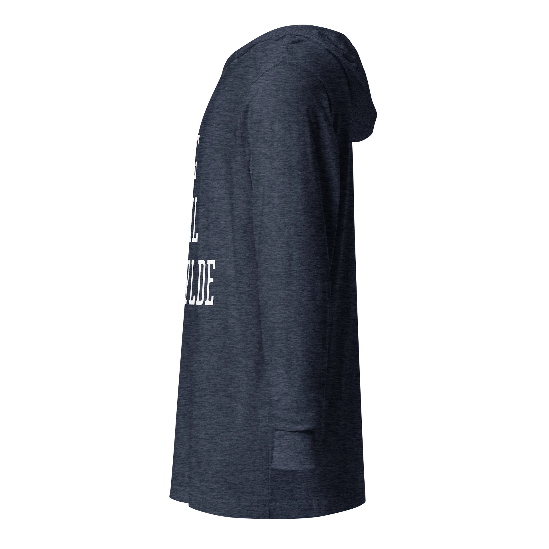 Timber Logo in White | Soft Triblend | Unisex Hoodie Shirt product image (3)