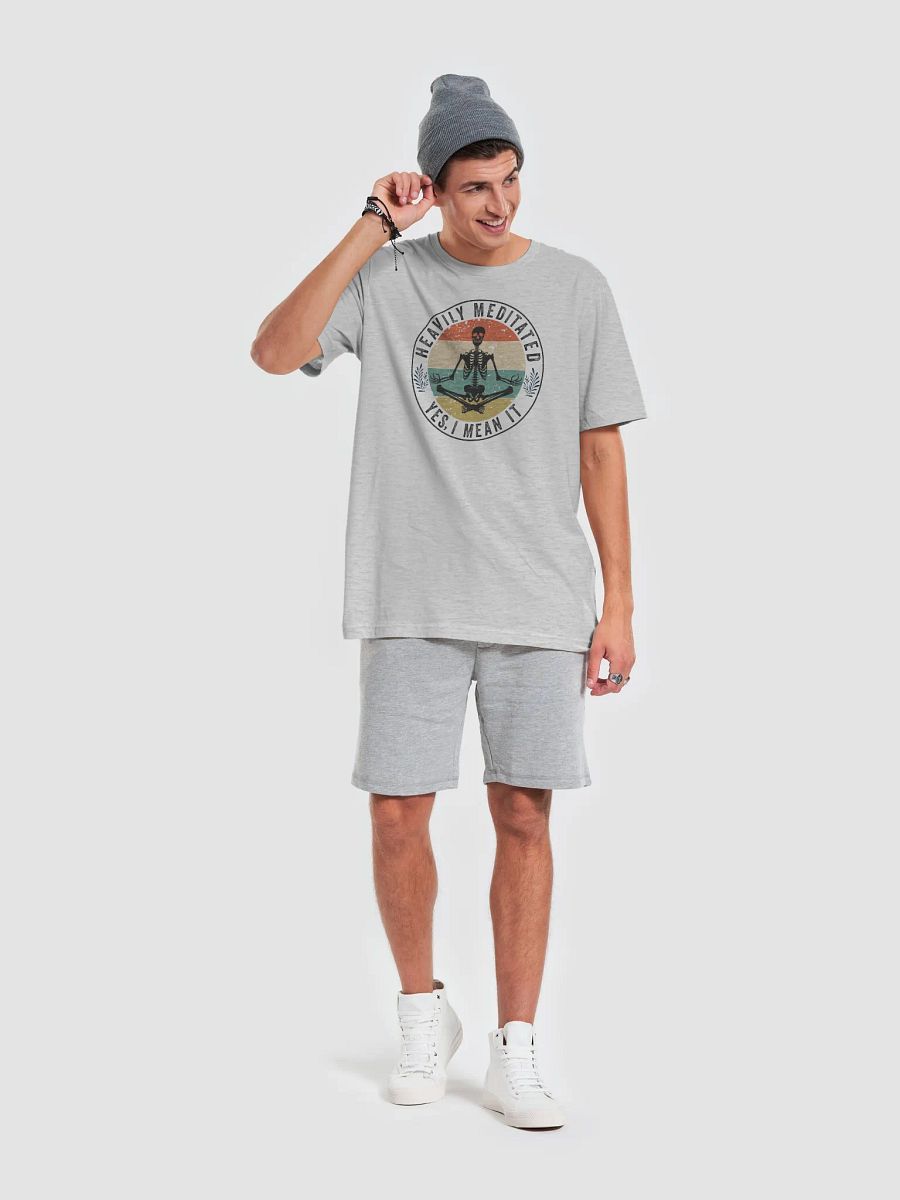 Heavily Meditated Skeleton T-Shirt product image (6)