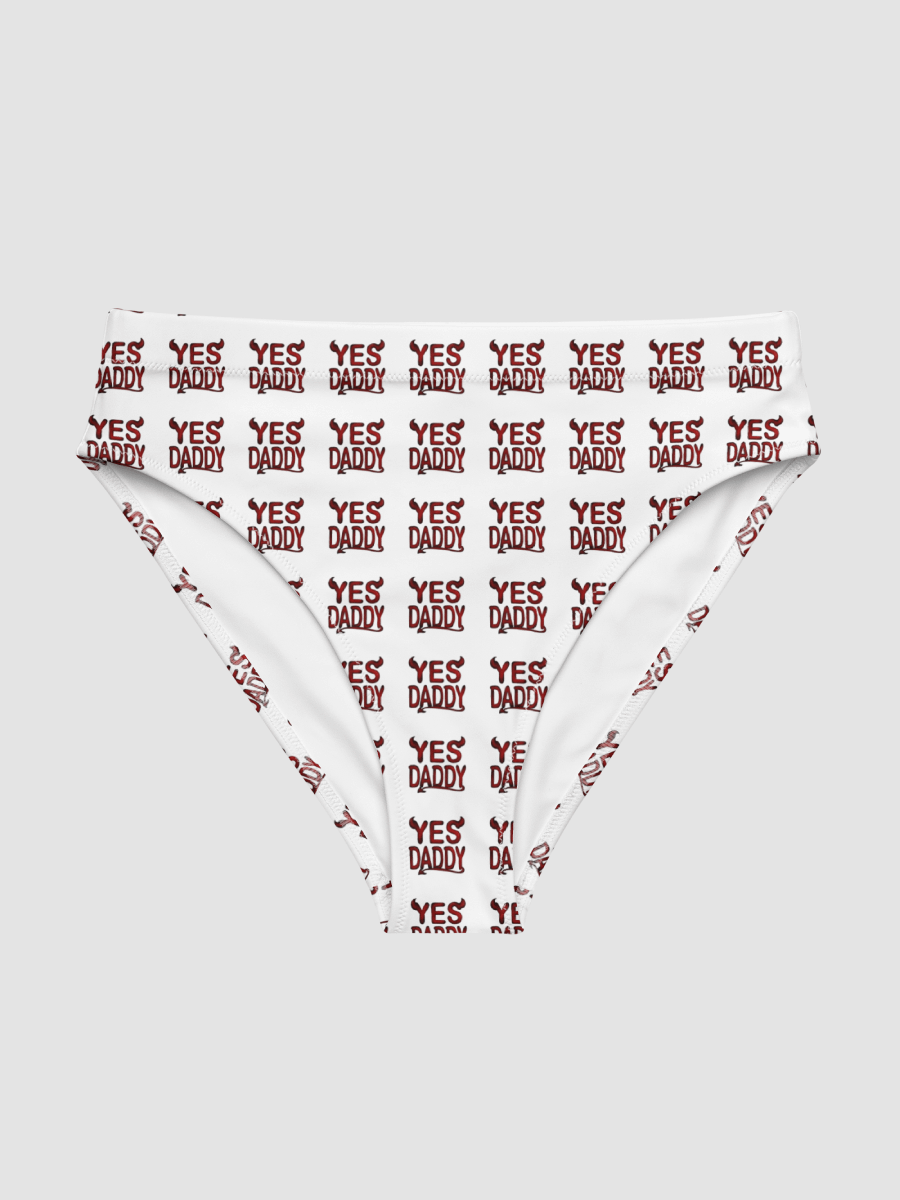 Yes Daddy High-Waisted Bikini Bottom product image (1)