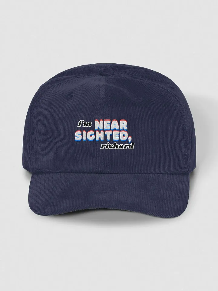 I'M NEARSIGHTED, RICHARD corduroy dad hat product image (26)