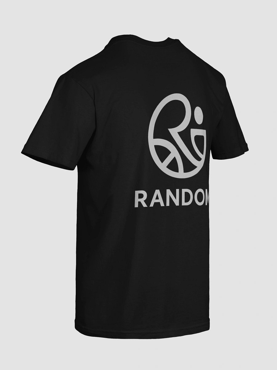 RANDOM Core Tee – Midnight Black product image (10)