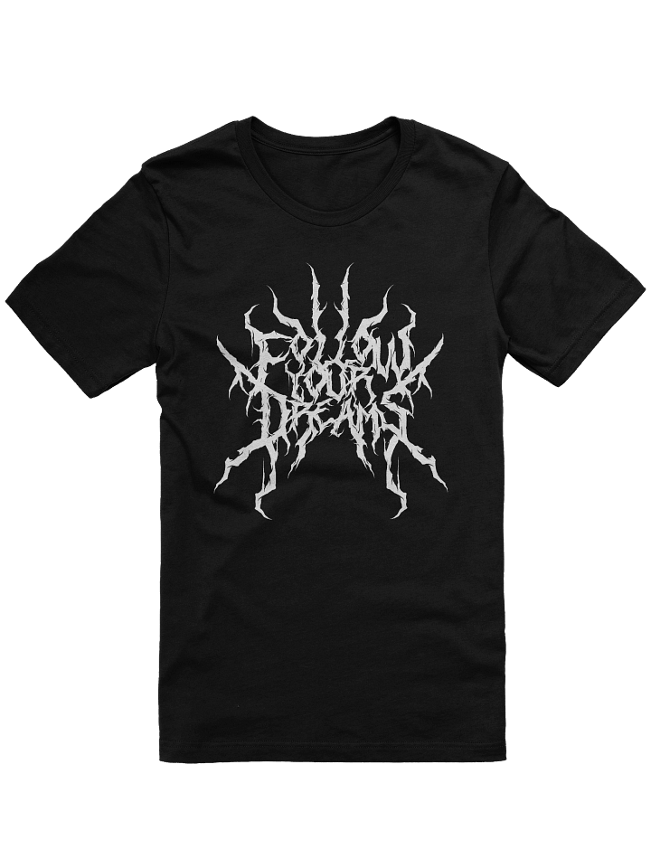 Metal Krewmate T-Shirt - Follow Your Dreams (White Logo) product image (1)