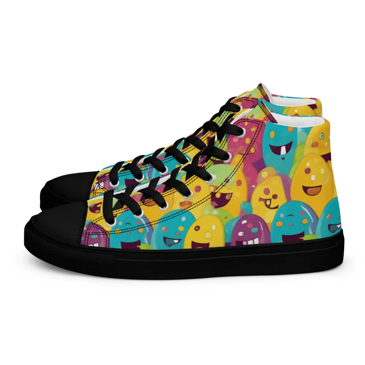 Whimsical Bean Character High Tops product image (1)