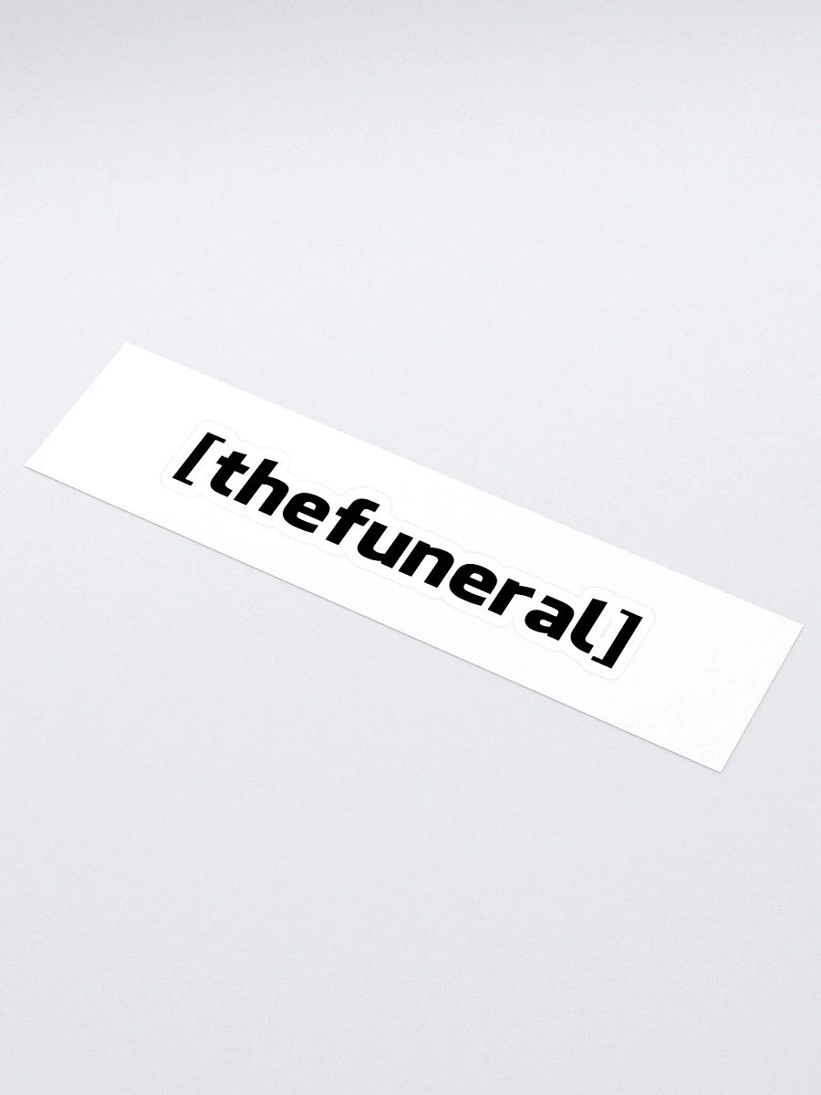 The Funeral Sticker product image (1)