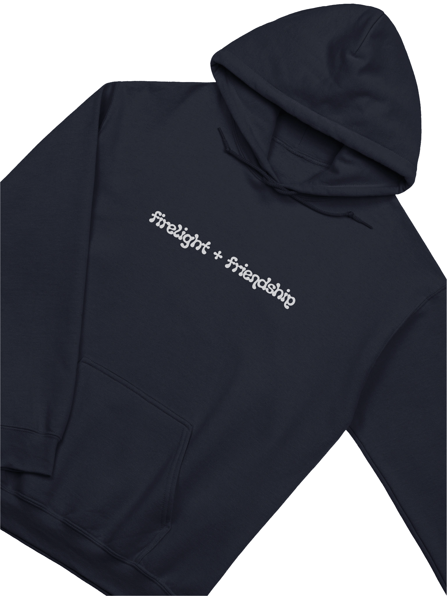 Firelight + Friendship Navy Hoodie product image (7)