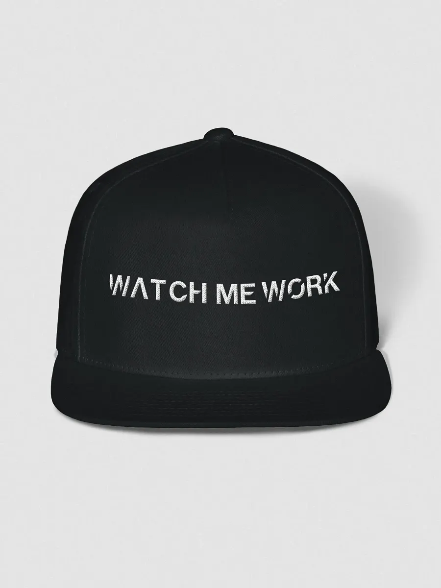 WatchMeWork Signature SnapBack - Black product image (1)