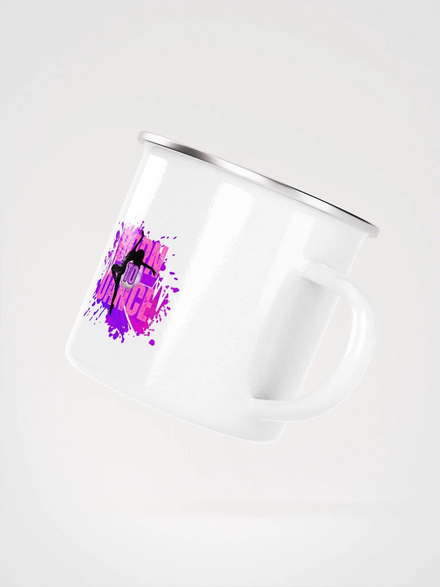 Create Greatness + Born to Dance Her Silhouette Enamel Mug product image (3)