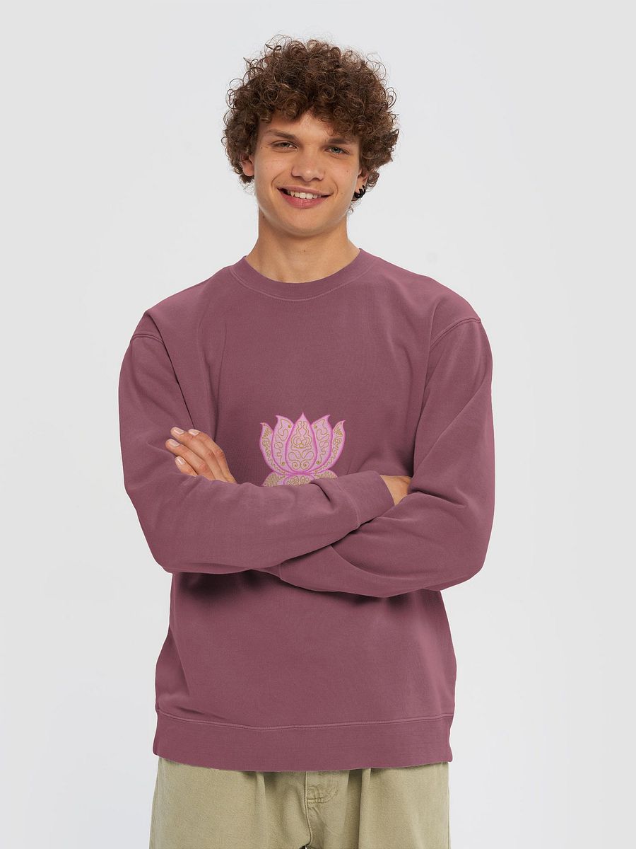Golden Lotus Unisex Sweatshirt product image (3)