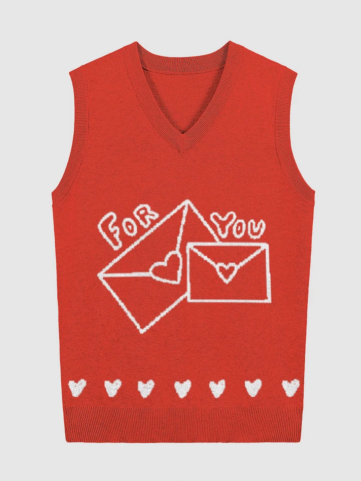 Red Letters For You Vest product image (3)