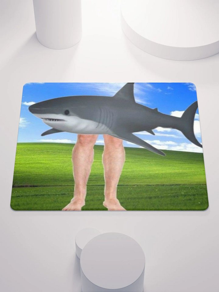 Shark Religion Funny Mouse Pad product image (2)