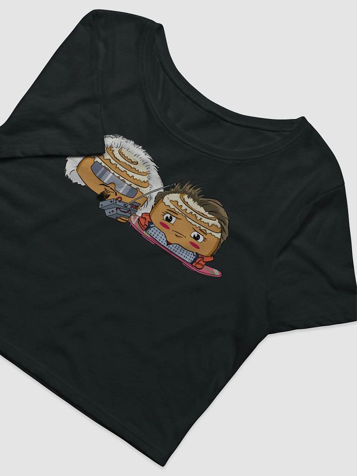 Marty & Doc Crop Top - Artwork by Jay McQuirns product image (2)