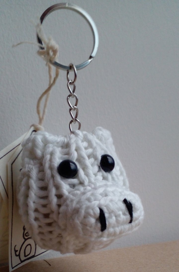 Fluorescent Pupsie Head Keyring - Pupsies! product image (1)