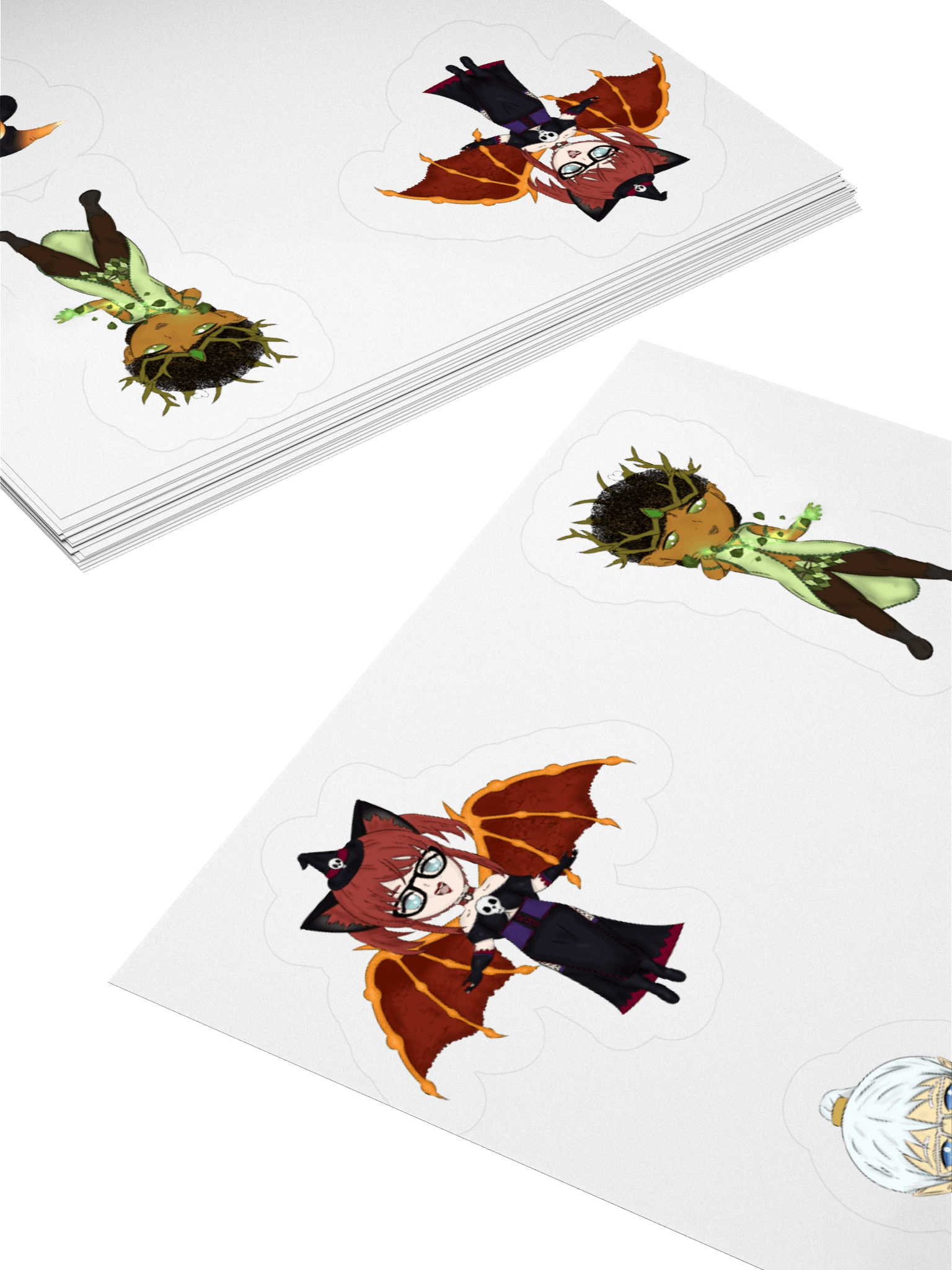 Witch Sticker Set | Choco, Zhen, Haruto, Itachi product image (16)