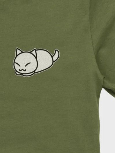 White Cat T-shirt product image (1)