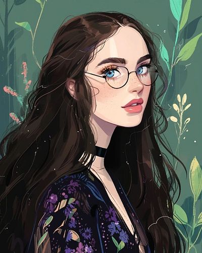 Self portrait. New profile picture. #aiartcommunity