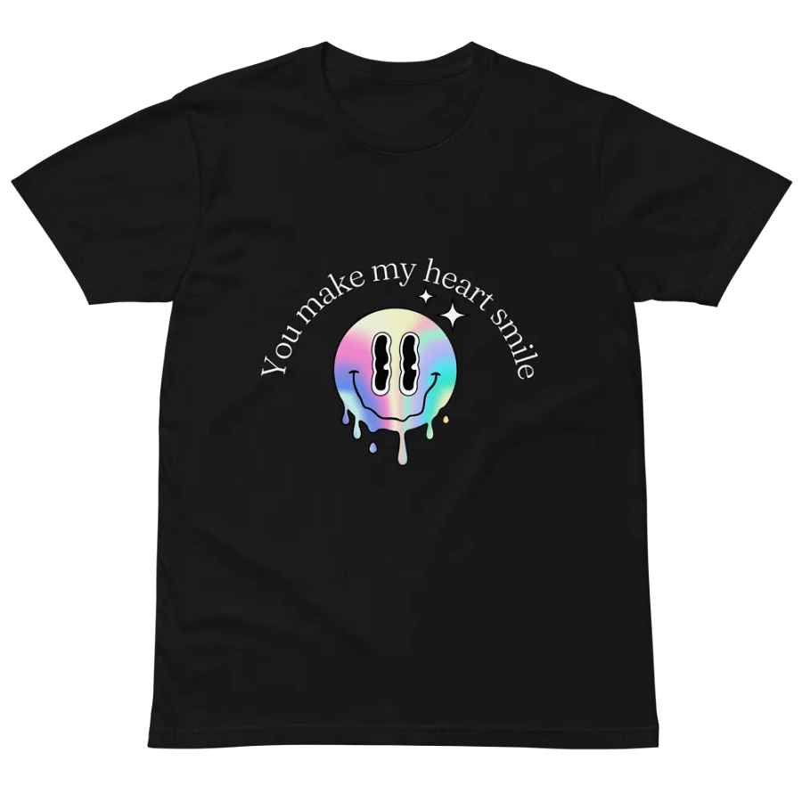 Melting Smiley Face Gradient T-Shirt product image (4)