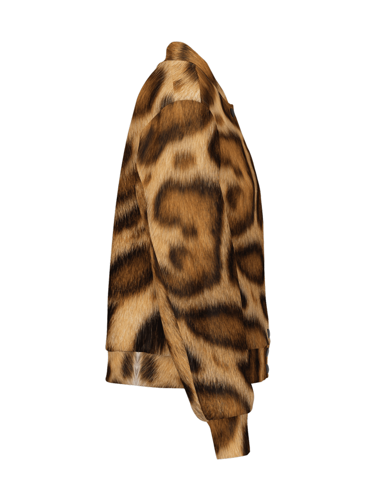 Rosetted Bengal Cat Premium Bomber Jacket (Unisex) product image (5)