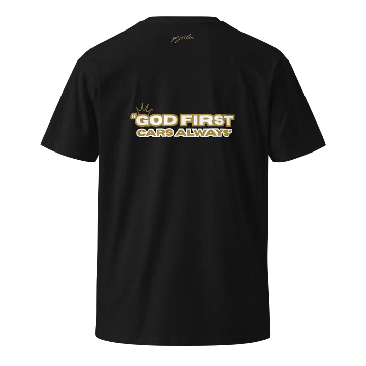 Branded GZ JEITEN Tee | "God First, Cars Always" Edition product image (2)