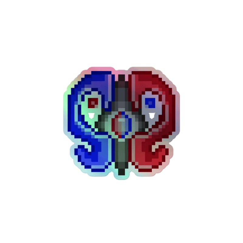 SiS Logo Holographic Sticker