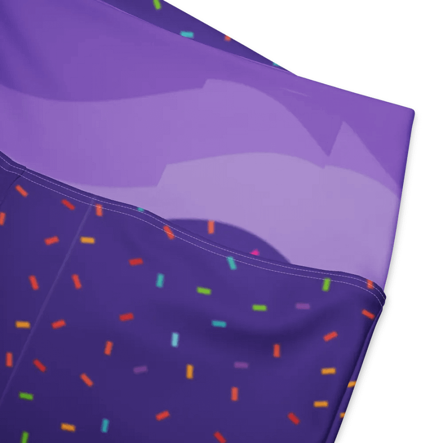 Purple Confetti Dream Flare Leggings product image (6)