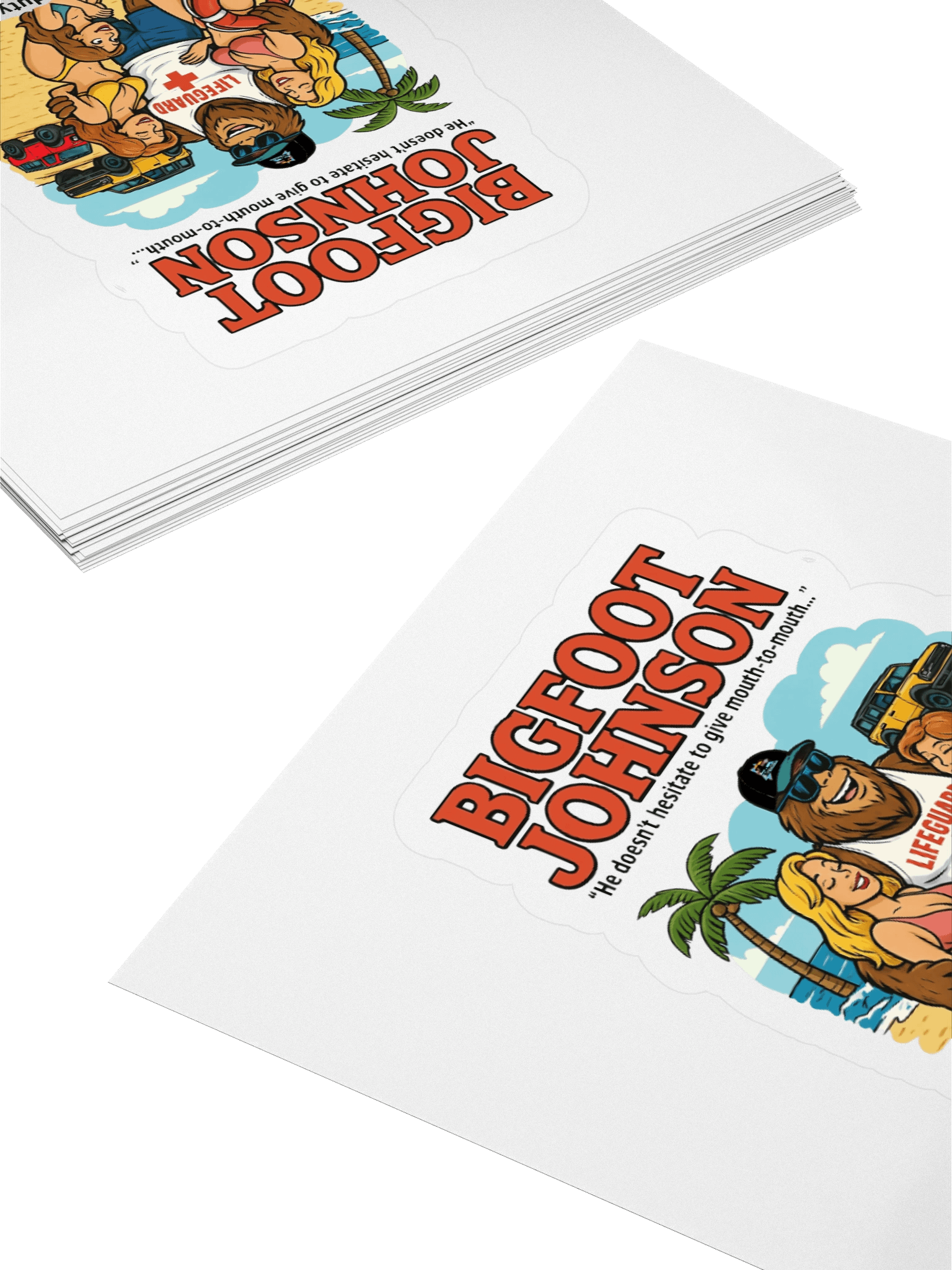 Destination Bigfoot Bronco Bigfoot Johnson Lifeguard Decal (Multiple Sizes Available) product image (10)