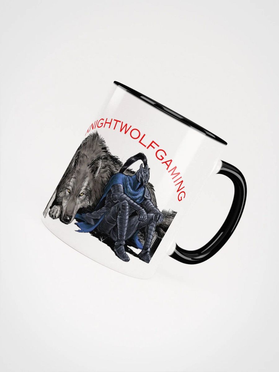 KnightWolf Ceramic Mug: Unleash Your Inner Warrior product image (44)