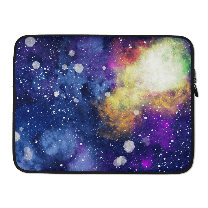 Watercolor Galaxy Laptop Sleeve product image (2)
