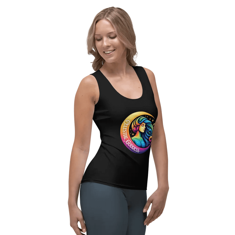 Celestial Crescent Moon Tank product image (4)