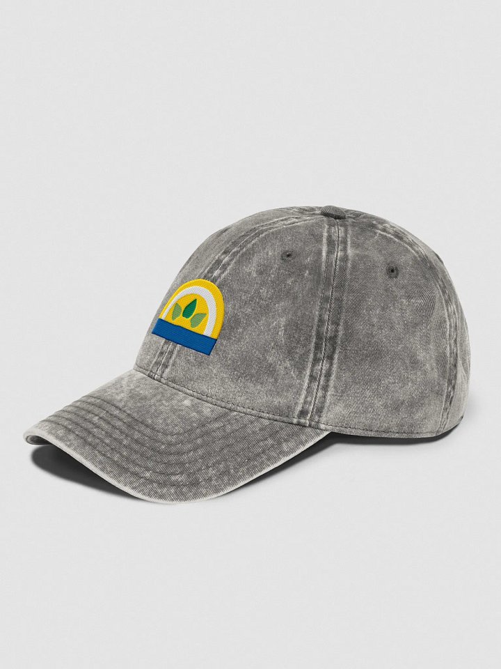 Stone-washed-look Sun buckle cap product image (2)