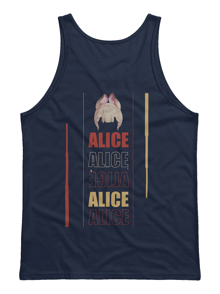 Alice Premium Tank Top Front and Back print Zenless Zone Zero product image (9)