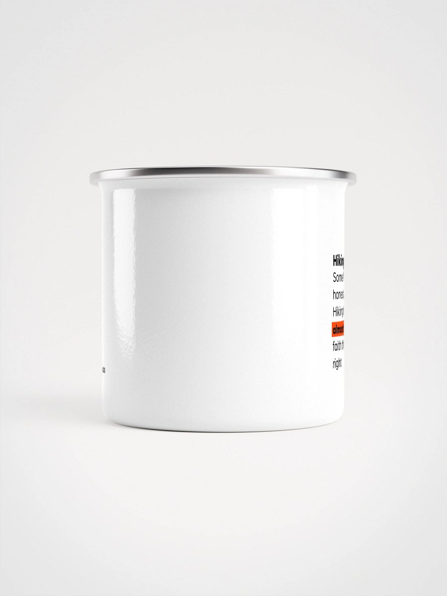 Hiking Friendships - Enamel Mug product image (2)