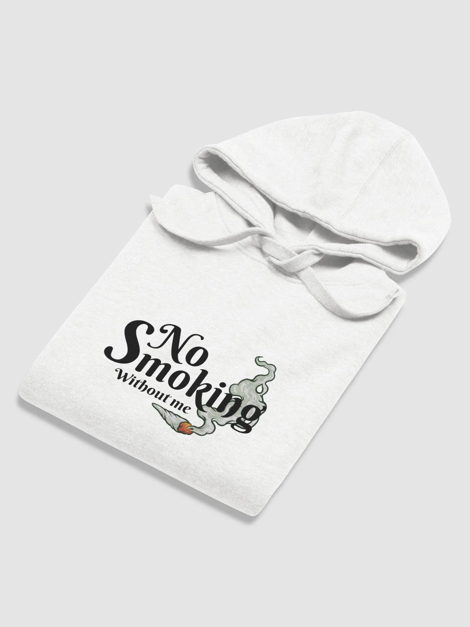 No Smoking Without Me - Adult Hoodie product image (6)