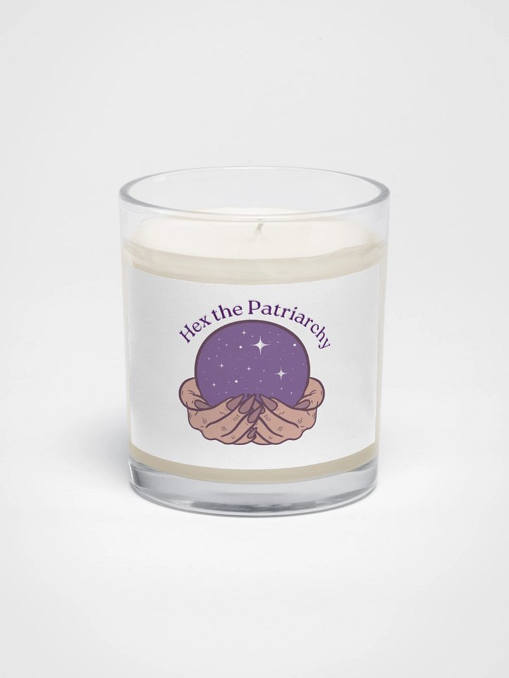 Hex the Patriarchy Candle product image (1)