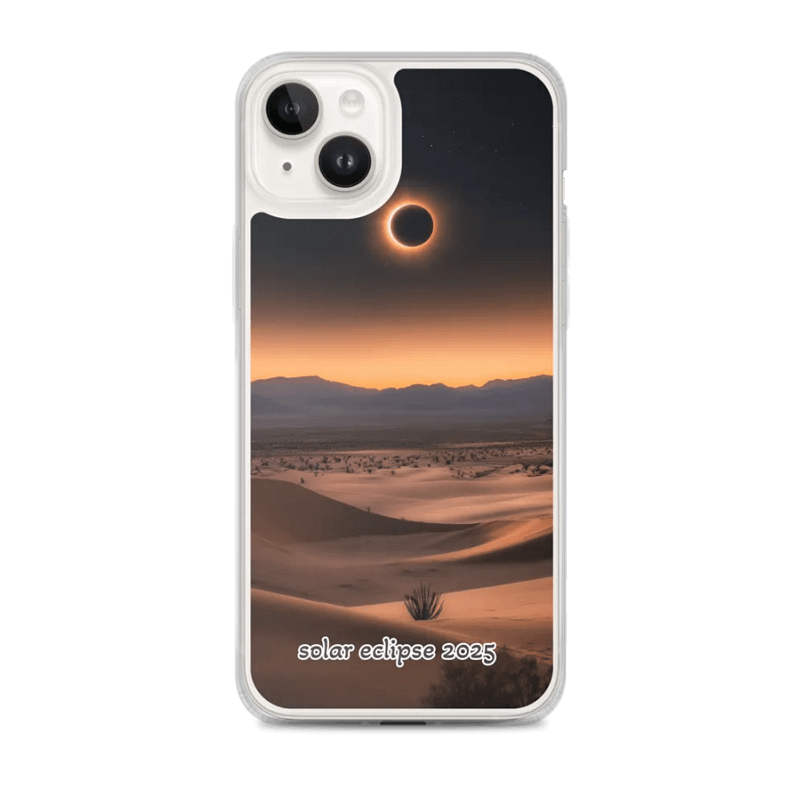 Eclipse 2025 iPhone® Clear Case product image (1)
