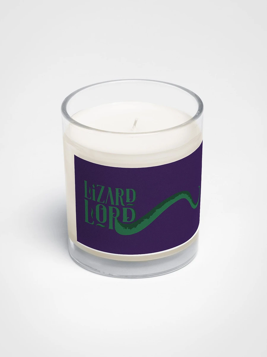 Lizard Lord Soy Wax Candle in Glass Jar product image (2)
