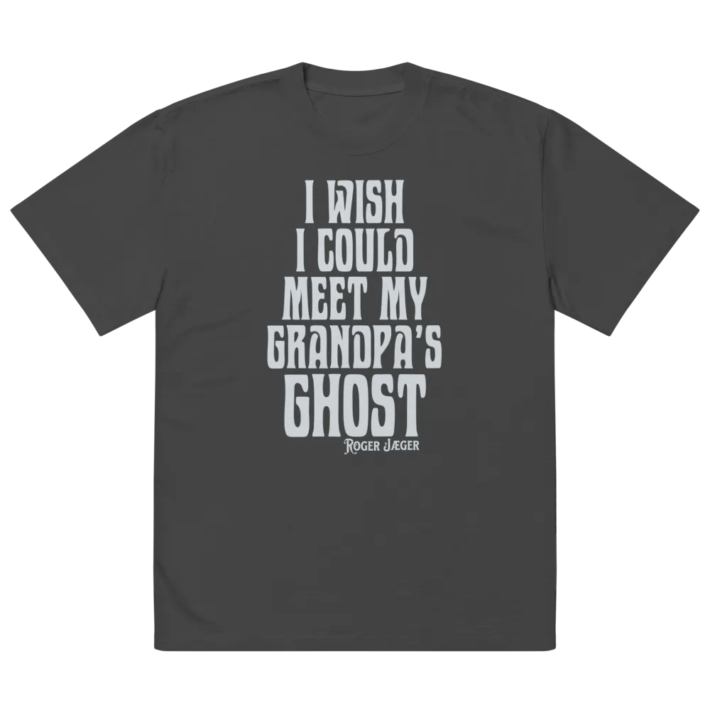 Grandpa's Ghost Black T-shirt product image (2)