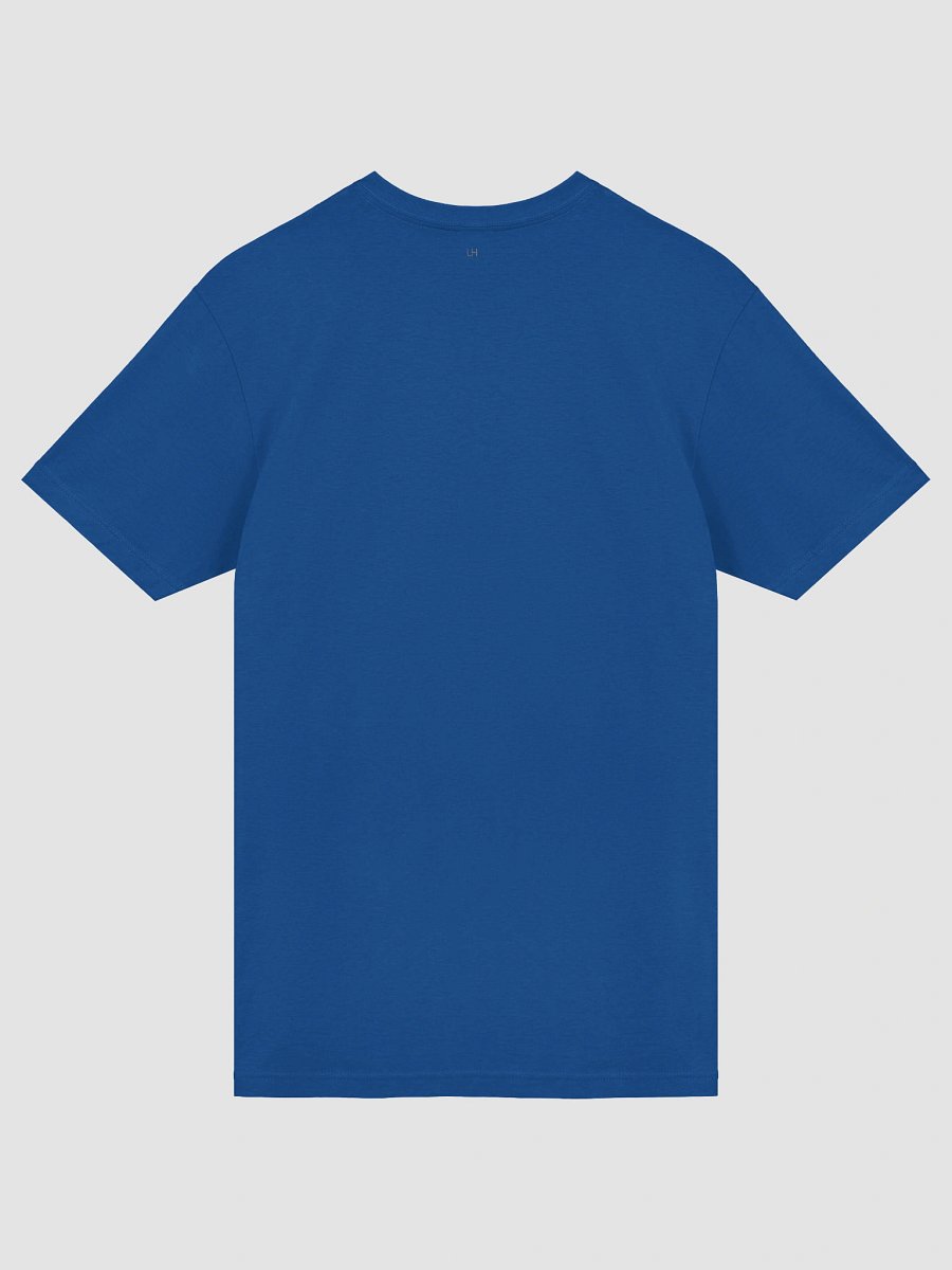 Locker Heat plain premium heavy tee Royal Blue product image (6)