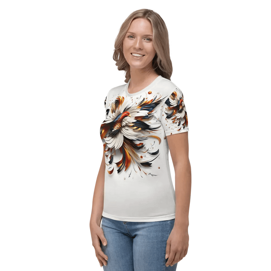 Bird of pheasant art T shirt product image (6)