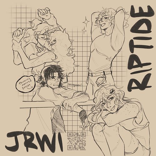 jrwi riptide sketch post (totally did not forget about this) #jrwifanart #jrwishow #jrwiriptide