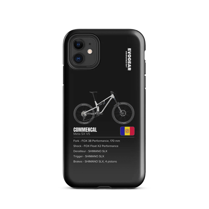 Black Commencal Meta SX V5 iPhone Case product image (47)