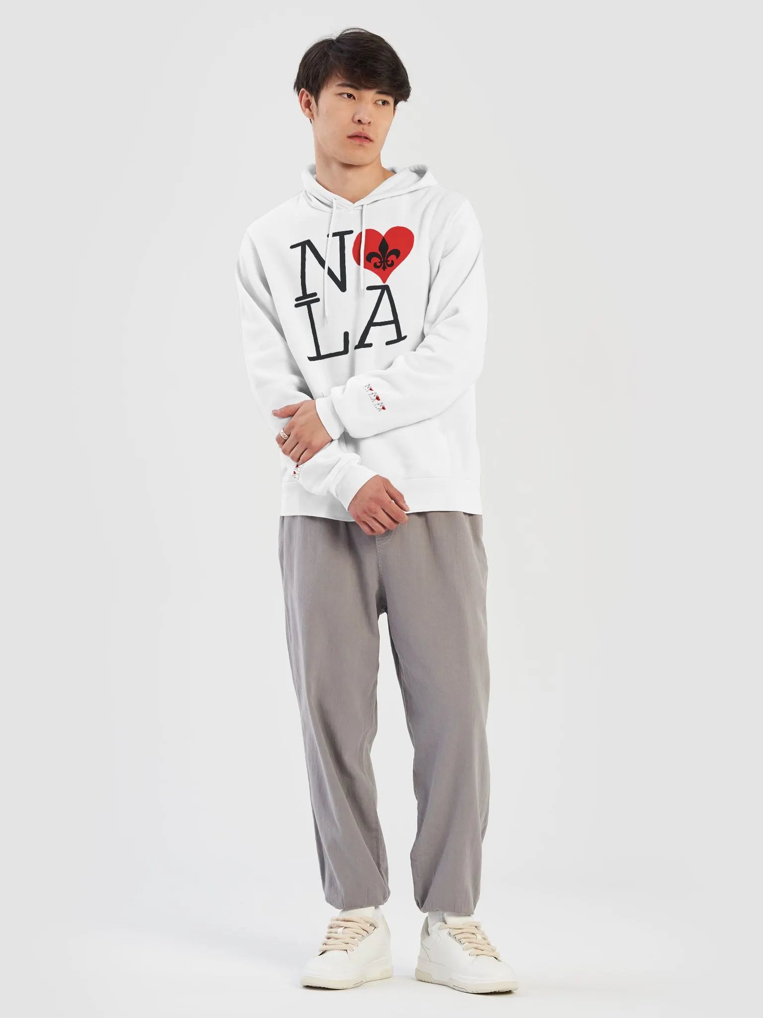 I LOVE NOLA **SUPERSOFT LEGACY HOODIE** (LEGACY BACK + SLEEVES) product image (7)