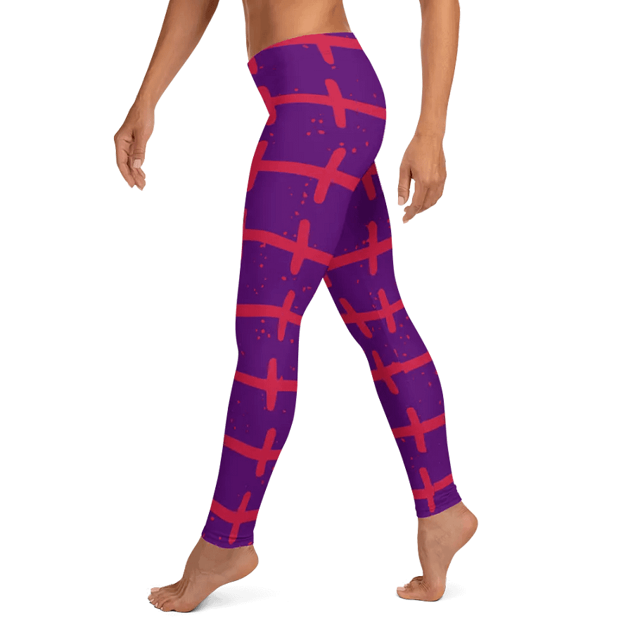Customizable Grid Fusion Leggings product image (10)