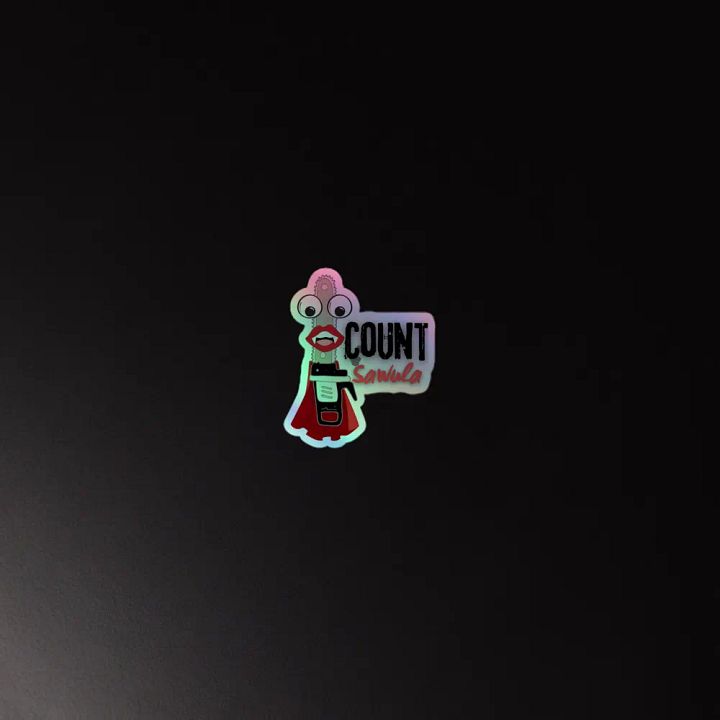Count Sawula Holographic Sticker product image (4)